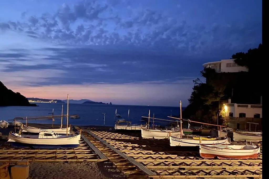 Bella Nit Sa Riera Sea Duplex W Parking Appartement Begur 0*,