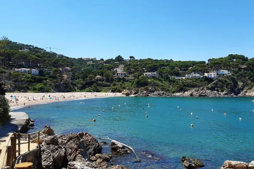 Bella Nit Sa Riera Sea Duplex W Parking Appartement Begur Spanje